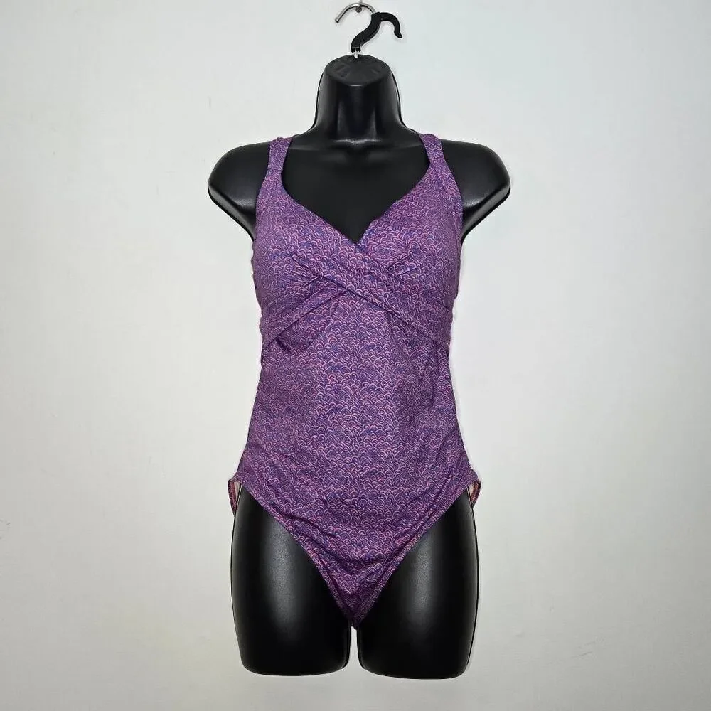 Liberty HIgh Dive Read Between the Coastlines Swimsuit Size Large